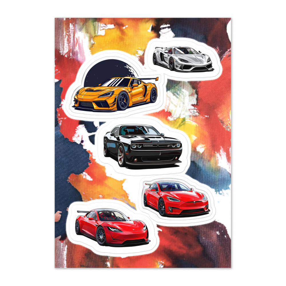 Supercar Sticker Pack